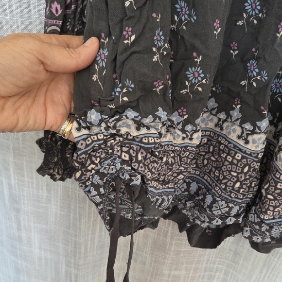 Spell Vintage Lionheart Bohemian Black and Cream Romper - Picture 5 of 8